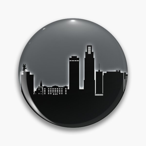 Item preview, Omaha Nebraska Skyline designed and sold by ArtPrints.