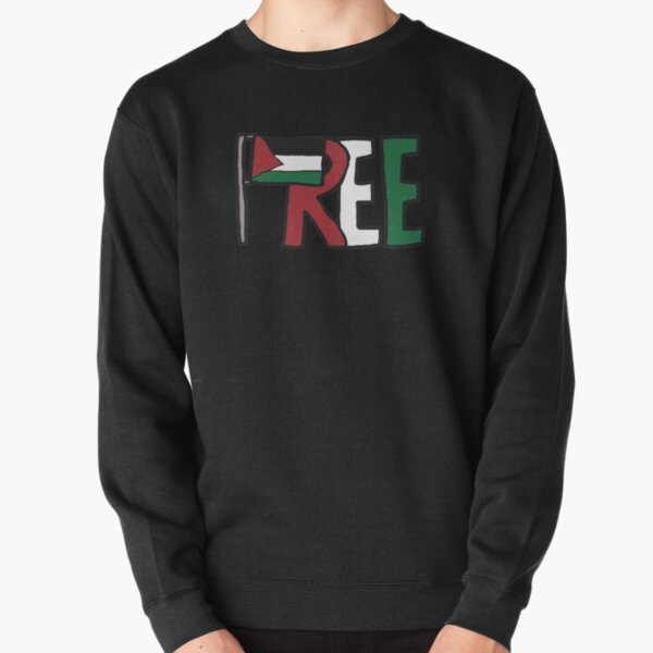 Free Palestine Pullover Sweatshirt