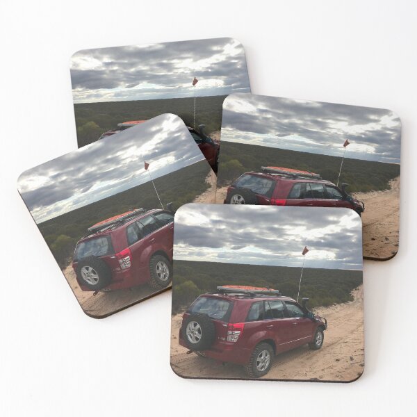 Item preview, Suzuki Grand Vitara sand track and horizon Wyperfeld / Big Desert, Victoria, Australia designed and sold by Juliette Remfrey.