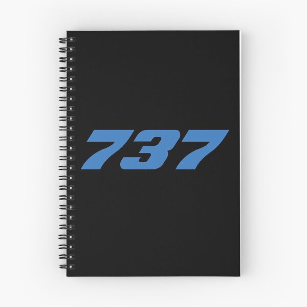 Item preview, Boeing 737 Aircraft (Blue, Horizontal) designed and sold by Fly Buy Wear.