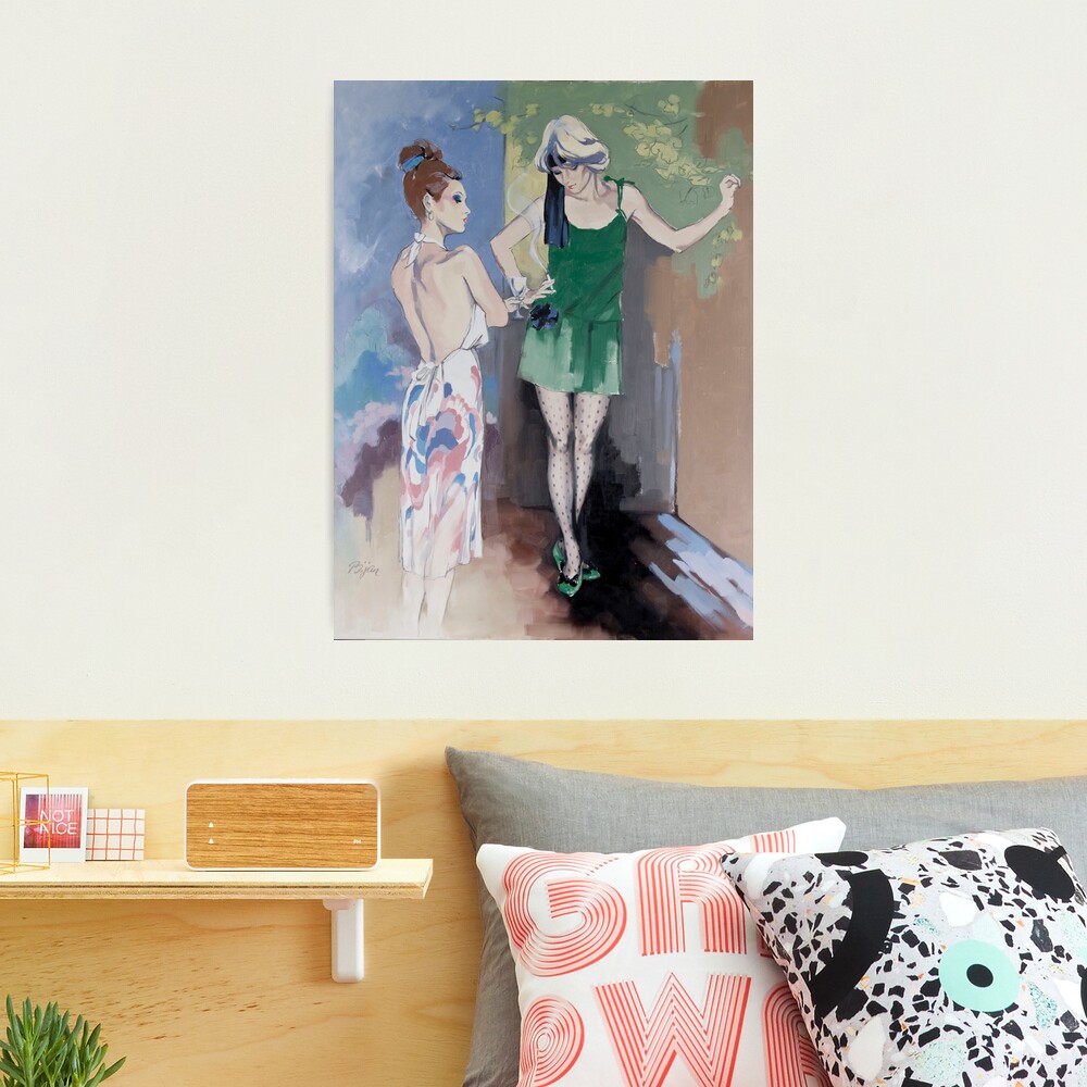 Hot Gossip Photographic Print
