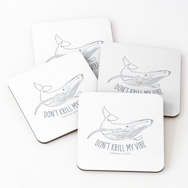 Item preview, Don't Krill my Vibe 2 - Humpback Whale designed and sold by thesailfish.