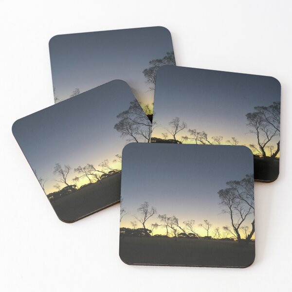 Item preview, Murray-Sunset National Park at sunset, horizon, Victoria, Australia designed and sold by Juliette Remfrey.