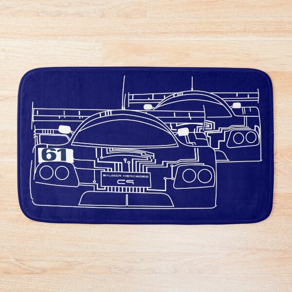 Item preview, Mercedes C9 World Sports Car Retro T-Shirt Artwork designed and sold by PPFImages.