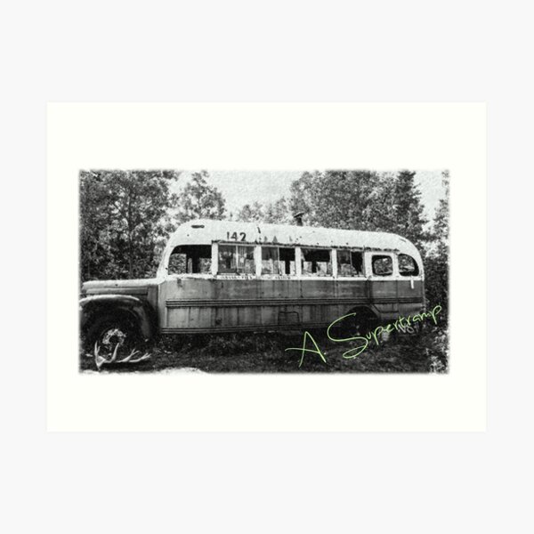 Magic bus Art Print