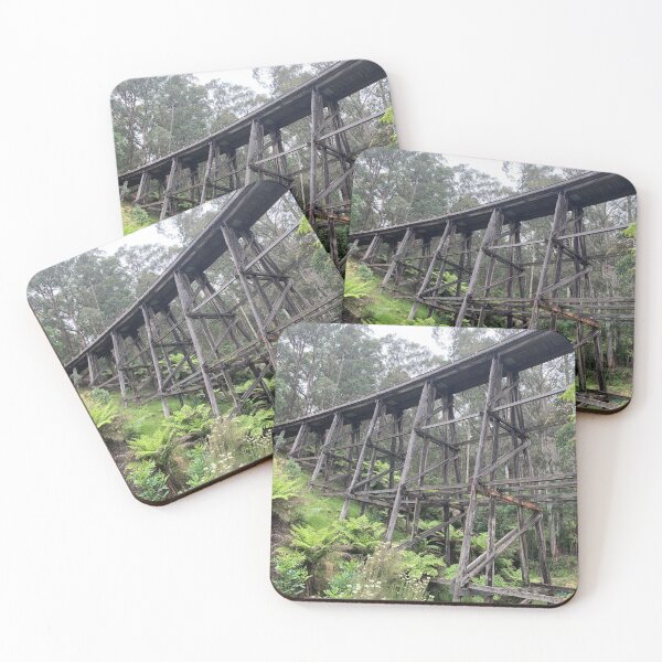 Item preview, Old Trestle Bridge at Noojee, Victoria, Australia designed and sold by Juliette Remfrey.