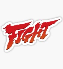 Fight Sticker
