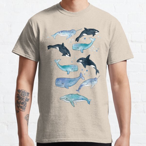 Whales, Orcas & Narwhals Classic T-Shirt
