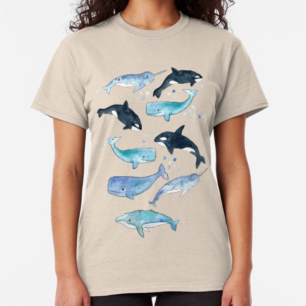Whales, Orcas & Narwhals Classic T-Shirt
