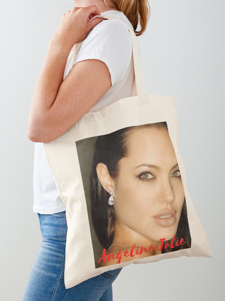 Angelina Jolie // Canvas Tote Bag 