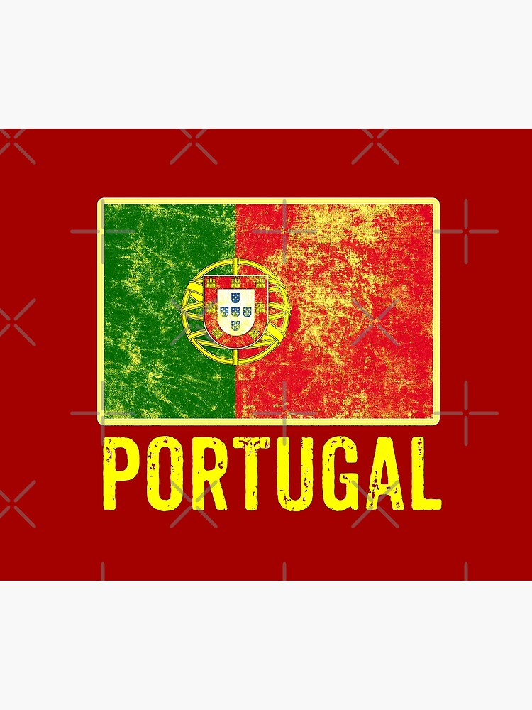 Portugal Flag Love Portuguese Pride Patriot Vintage Distressed Flag Design by thespottydogg