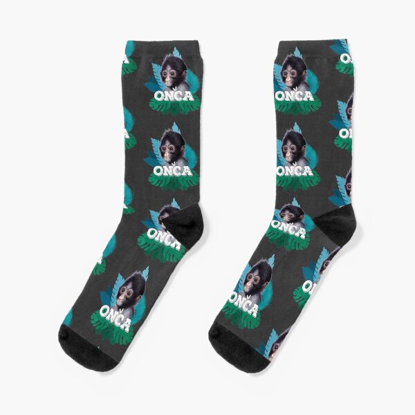 Suarez the spider monkey Socks