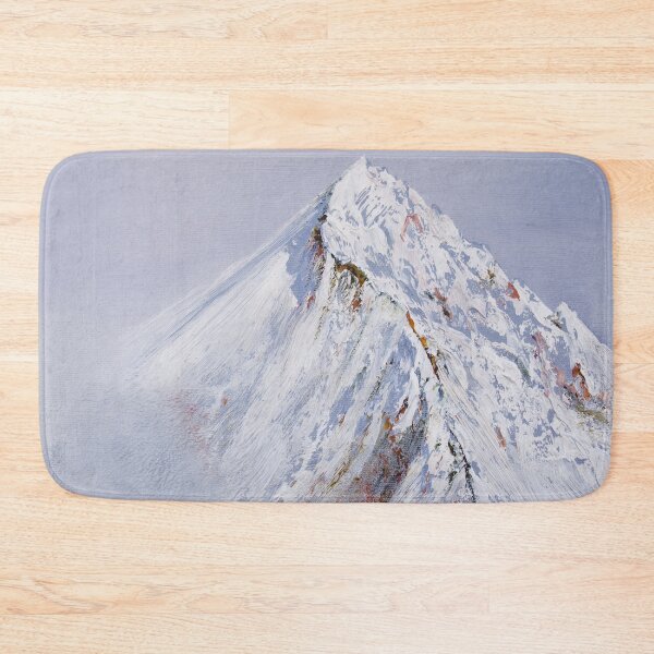 Item preview, White Everest - oil art painting designed and sold by NinoPonditerra.