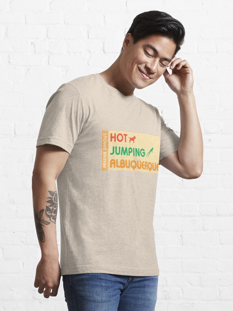 "ALBUQUERQUE HOT DOG, JUMPING FROG" Tshirt for Sale by savoiritchy