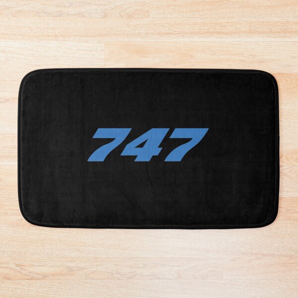 Item preview, Boeing 747 (Blue, Horizontal) designed and sold by Fly Buy Wear.