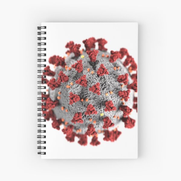 Covid Spiral Notebook