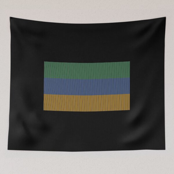 Item preview, Flag of Gabon  designed and sold by Chakibalami.