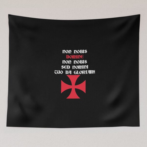 Item preview, Templar Motto + Templar Cross designed and sold by MedievalWear.