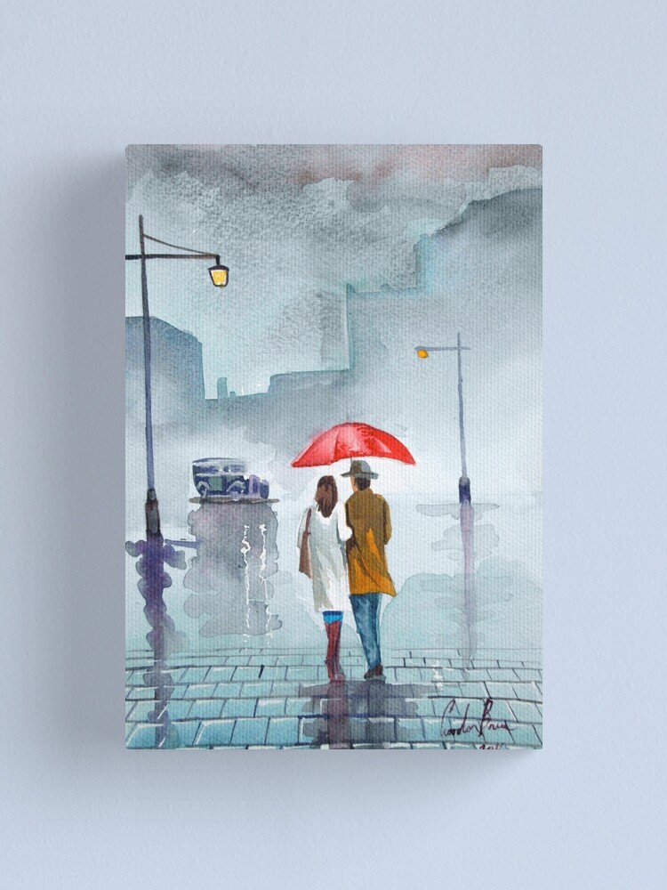 rainy day paintings - Gordon Bruce art