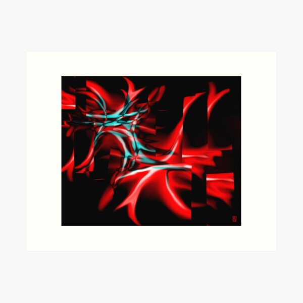 Item preview, Red fragility designed and sold by Heike Schenk Arena.