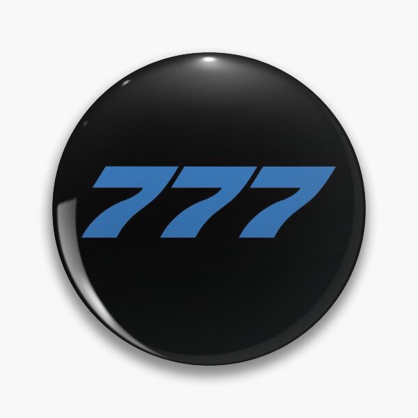 Item preview, Boeing 777 (Blue, Horizontal) designed and sold by Fly Buy Wear.