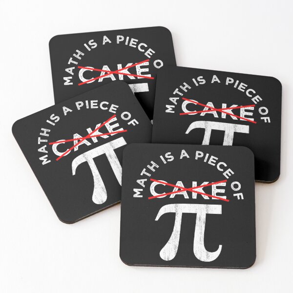 Item preview, Pi Day 2020 Vintage Design Math Is A Piece Of Cake Cool Pi 3,14 Retro Gift For Math Geeks Funny Pi designed and sold by naworas.