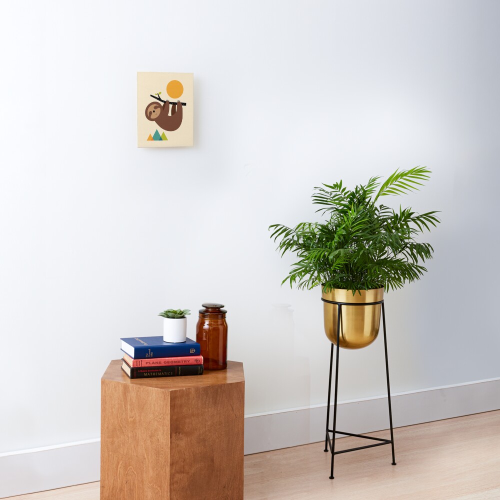 Keep Calm And Live Slow Mounted Print
