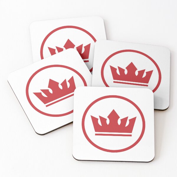 Item preview, Crown King Red Circle Logo Gift designed and sold by SuperFreshArt.