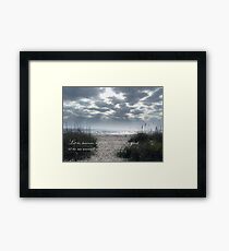 Let the Heavens Rejoice Framed Print