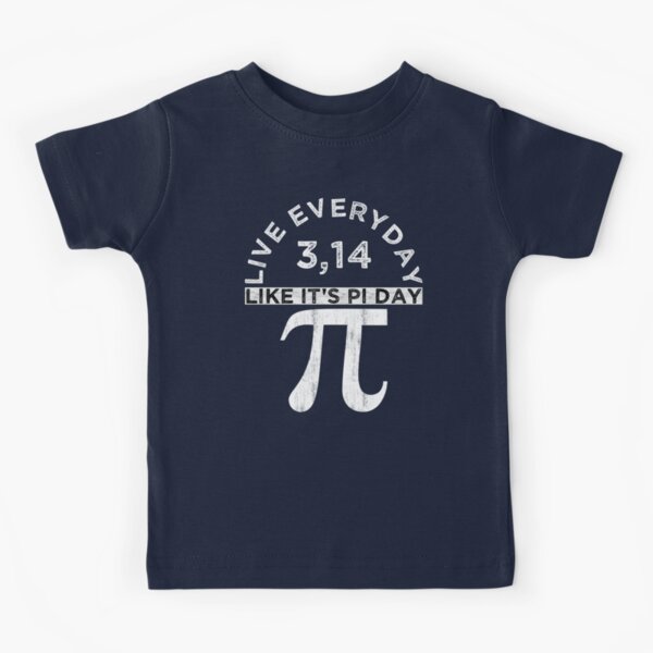 Pi Day Vintage T-Shirt 2020 Live Everyday Like It's Pi Day T-Shirt