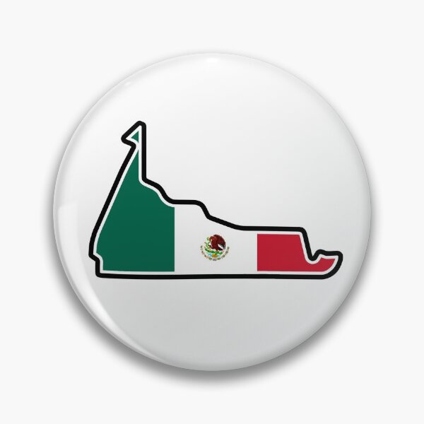 Item preview, Autódromo Hermanos Rodríguez - Modern [flag] designed and sold by MS80 design.