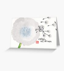 Work To Do 2 (Dandelion) Greeting Card