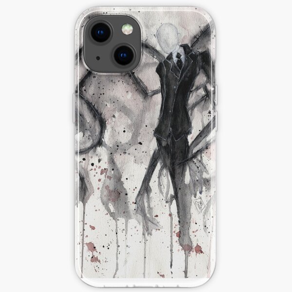 Slenderman II iPhone Soft Case