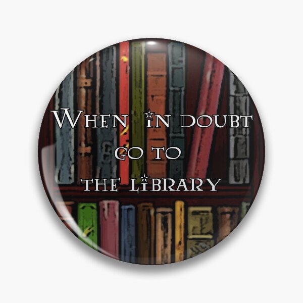 Item preview, When in doubt go to the Library designed and sold by HyperBeamDesign.