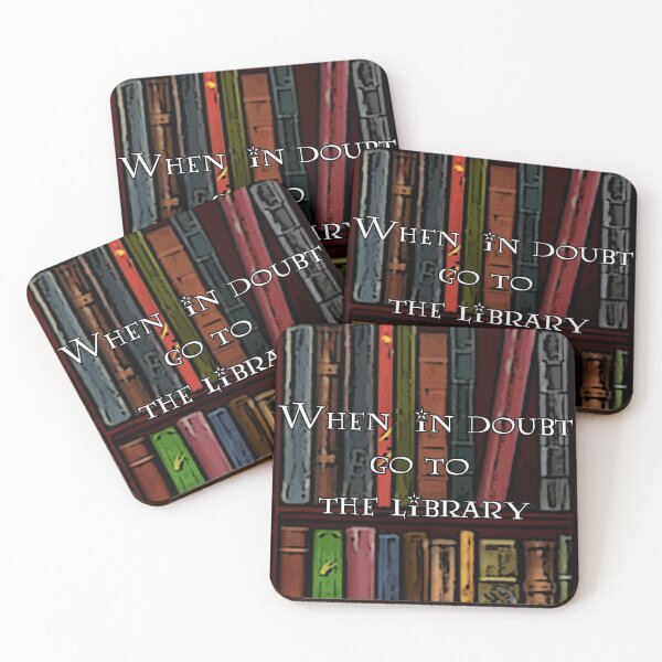 Item preview, When in doubt go to the Library designed and sold by HyperBeamDesign.