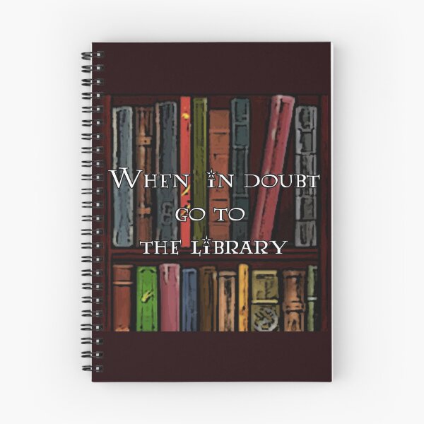 Item preview, When in doubt go to the Library designed and sold by HyperBeamDesign.