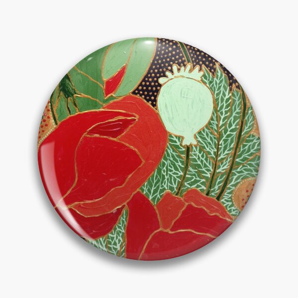Item preview, Coral Poppies designed and sold by Paulina Dabrowska-Dorozynska.