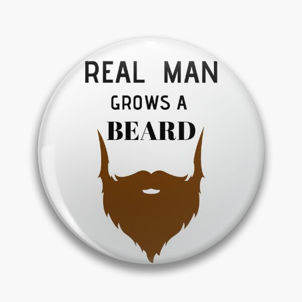 Item preview, Real Man Grows a Beard designed and sold by RIVEofficial.