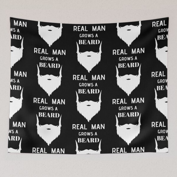 Item preview, Real Man Grows a Beard designed and sold by RIVEofficial.