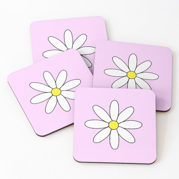 Item preview, Daisy Flower - Light Pink Backgrounds designed and sold by Emilyhardyy.
