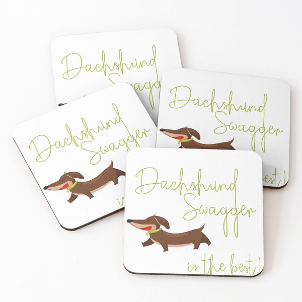 Item preview, Dachshund Swagger designed and sold by StubbornWiener.