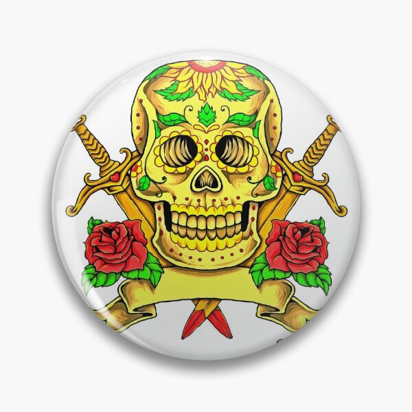 Item preview, Sugar Skull - Day of the Dead designed and sold by theSkullman.