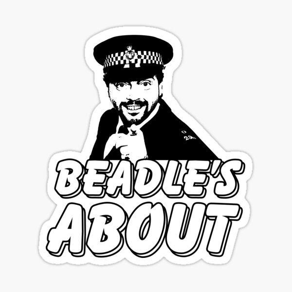 Watch Out Beadles About Sticker