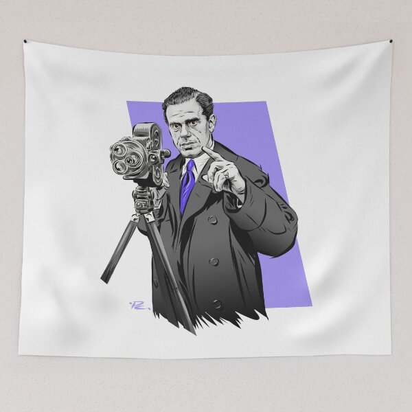 Item preview, Frank Capra - An illustration by Paul Cemmick designed and sold by TIGERDAVER.