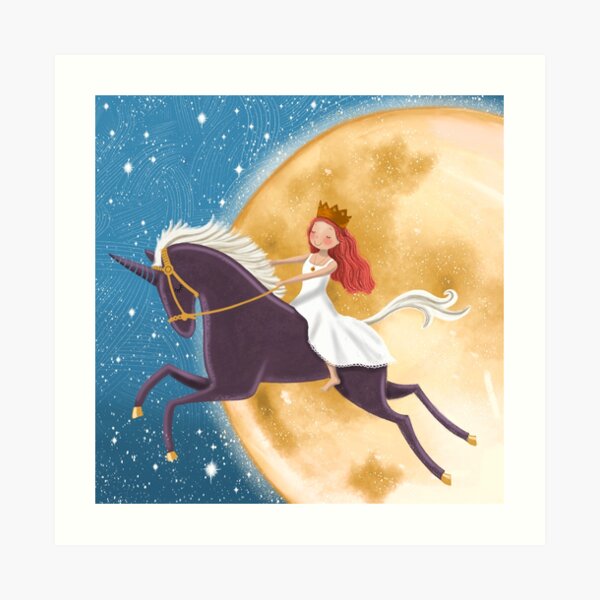 Moon Dreaming Art Print