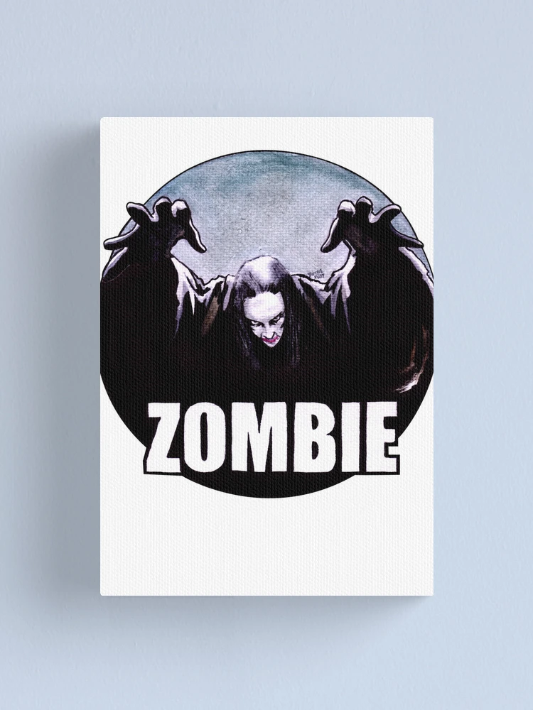 Imagen 1 de 3, Lienzo con la obra ZOMBI, diseñada y vendida por Zombie Rust.