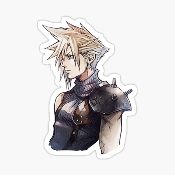 Final Fantasy 7 VII FF7 FFVII Cloud SKIN STICKER DECAL Xbox One Controller