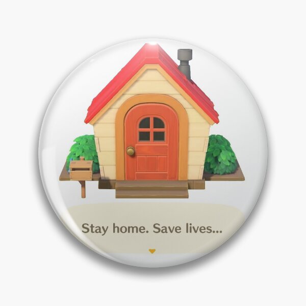 Item preview, Animal Crossing Stay Home Save Lives designed and sold by jessabellerina.