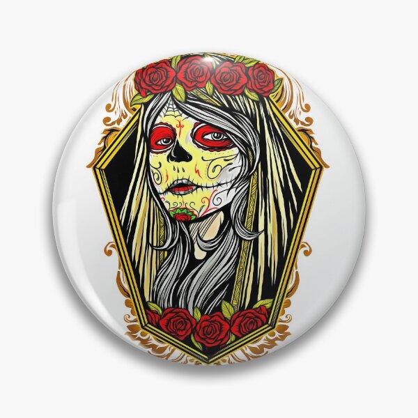 Item preview, Sugar Skull - Day of the Dead designed and sold by theSkullman.