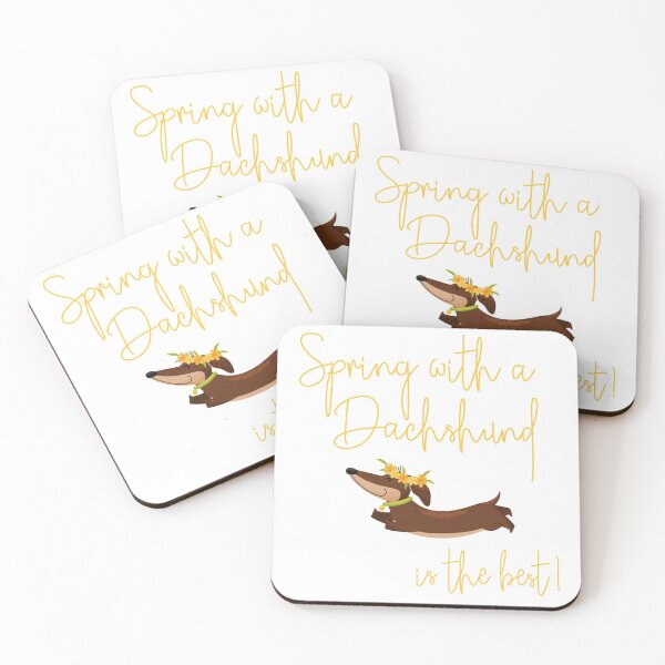 Item preview, Spring Dachshund designed and sold by StubbornWiener.